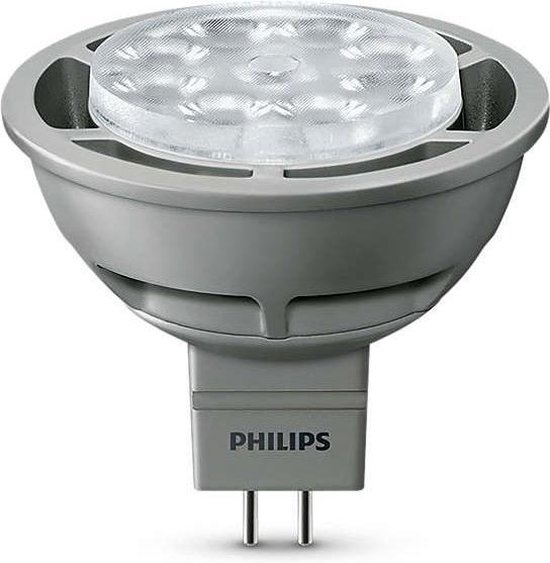 Philips LED 35W GU5.3 WW 12V MR16 36D Grey Dim/4 bol.com