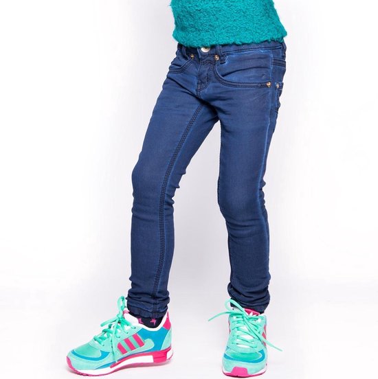 Blue Rebel Meisjes Jogg jeans Calciet Super Skinny - Blauw - Maat 164 |  bol.com