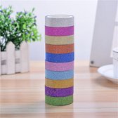 10 Stuks 3M Washi Tape Rollen - Multicolor - Decoratieve Tape - Decoratieplakband - Fast Food - Decoratietape - Hobby