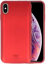 Rood Smart Batterij Case voor iPhone XS Max 5000 mAh