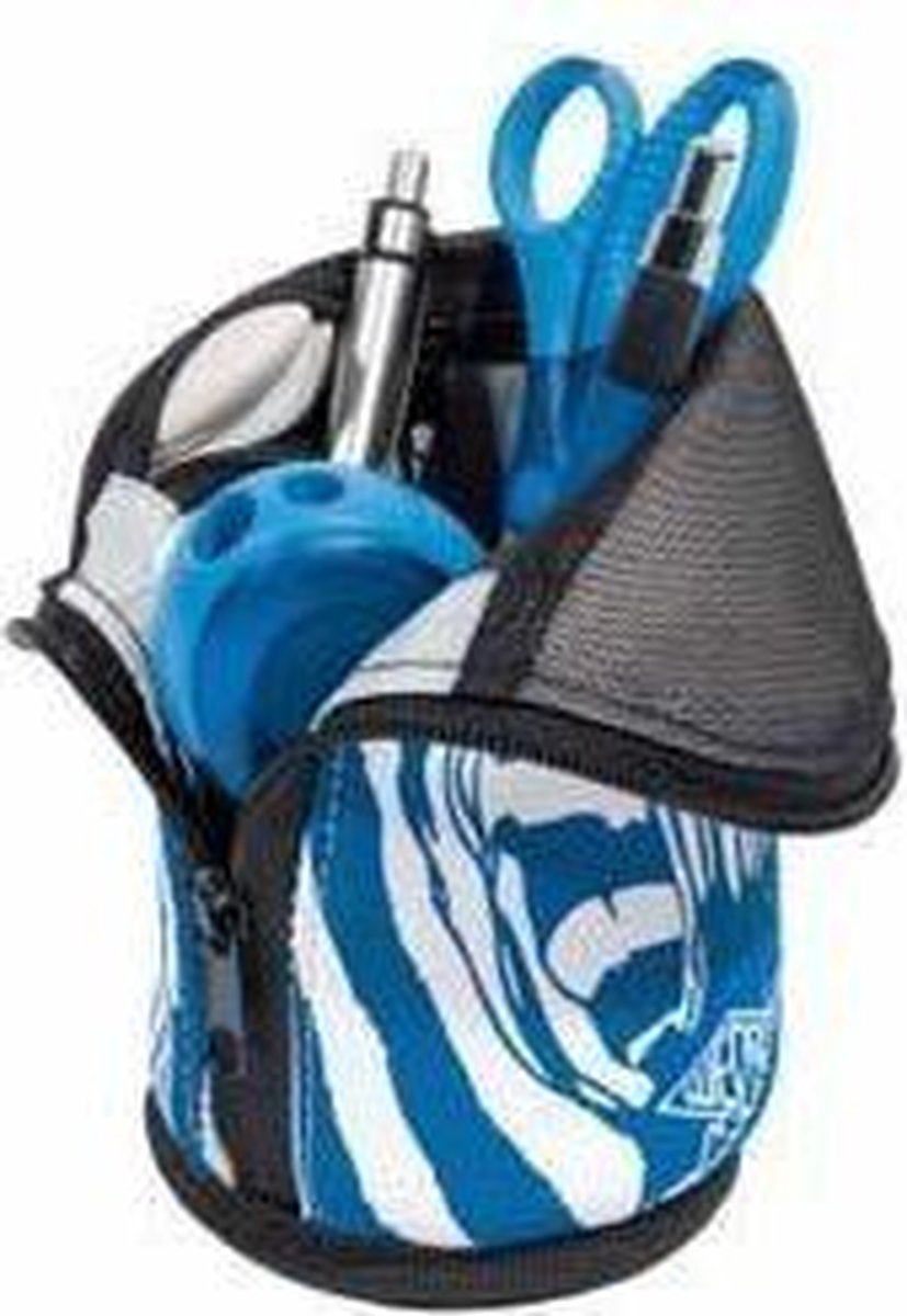 Etui 2GO Zebra Blauw