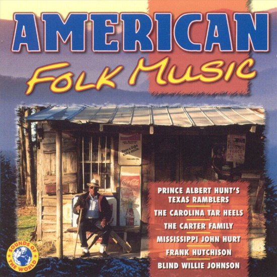 American Folk Music, various artists CD (album) Muziek
