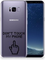 Geschikt voor Samsung Galaxy S8 Plus TPU siliconen Hoesje Finger DTMP