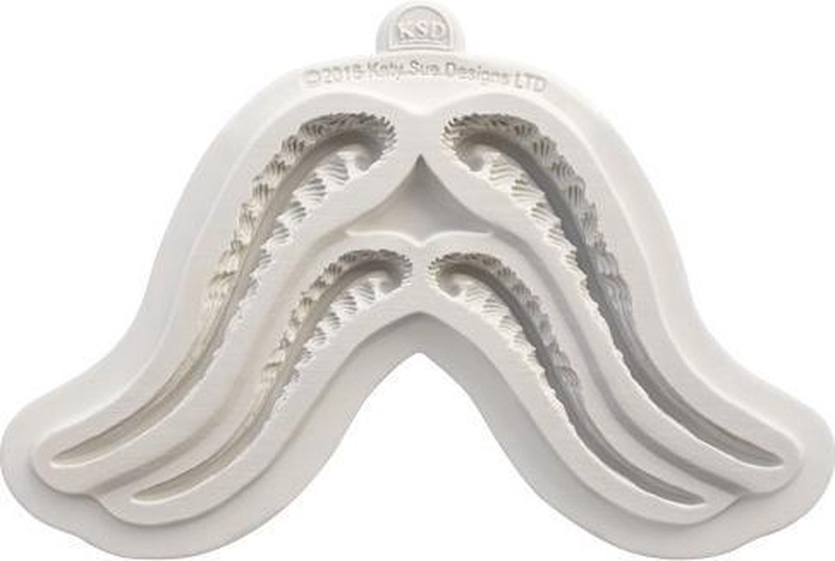 Katy Sue Silicone Mould - S Scrolls