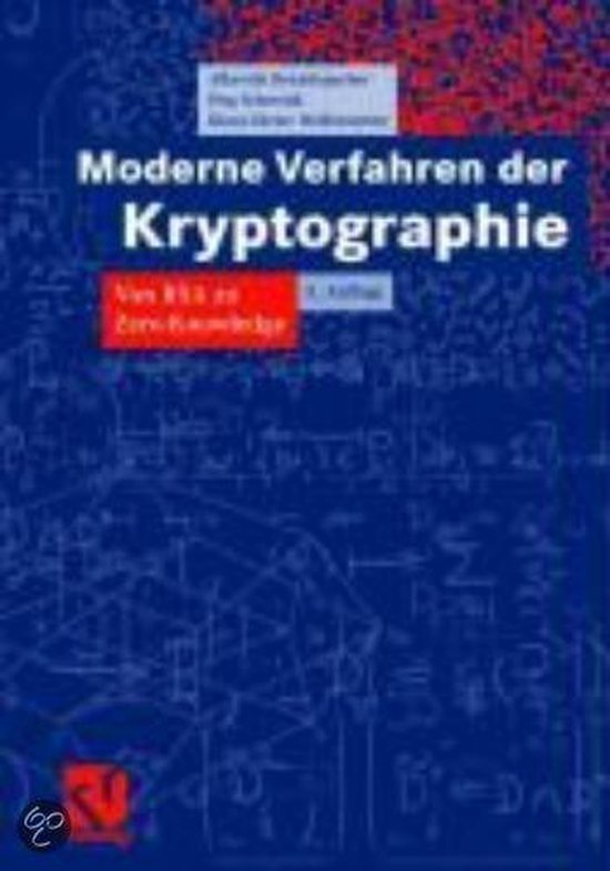 Moderne Verfahren der Kryptographie - cover