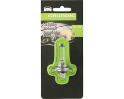 Grundig Autolamp H7 12V 55W E4 - Halogeenlamp voor in de Auto - Snelle en Eenvoudige Installatie - Geschikt voor Diverse Automodellen - Universeel Toepasbaar - Transparante Kleur