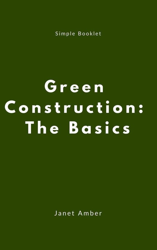 Green Construction: The Basics - cover