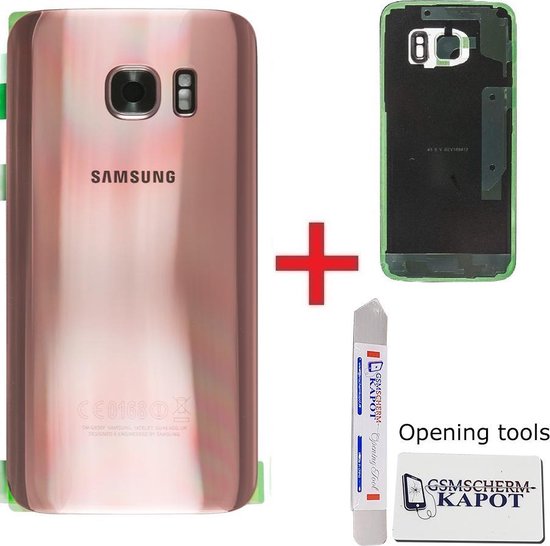 Pour kit de réparation de la coque arrière Samsung Galaxy S7 - or rose |  bol.com
