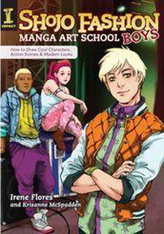 Shojo Fashion Manga Art School, Boys - cover