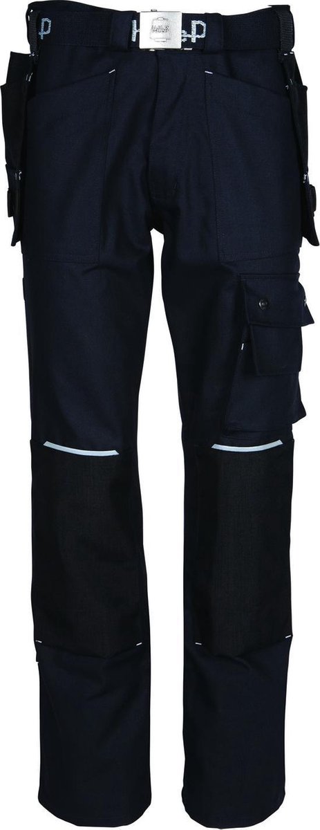 HAVEP Werkbroek Worker Pro 8730 - Zwart/Zilvergrijs - 60