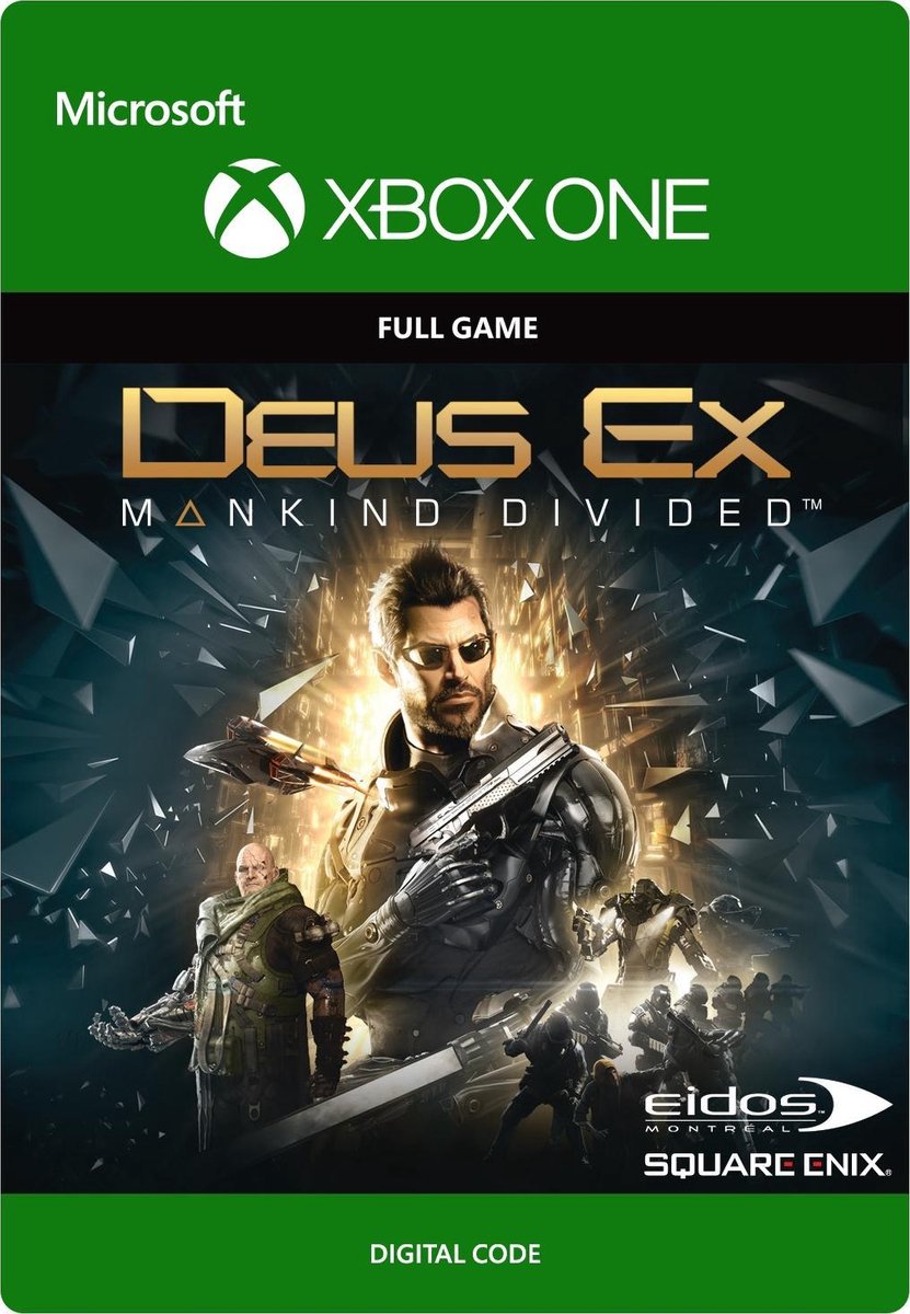 Deus Ex Mankind Divided Xbox One Games