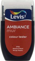 Levis Ambiance Kleurtester - Mat - Absoluut Rood - 0,3L