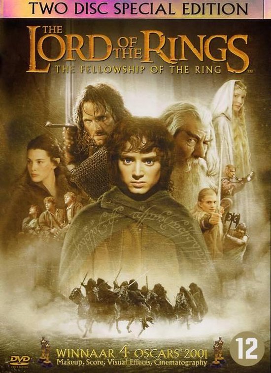 Cover van de film 'Lord Of The Rings - The Fellowship Of The Ring'