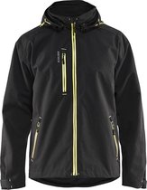 Blåkläder 4868-1938 Shell jack Zwart/Geel maat 4XL