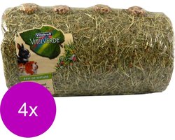 Vitakraft Vita Verde Hooitunnel Medium - Knaagdiersnack - 4 x 135 g