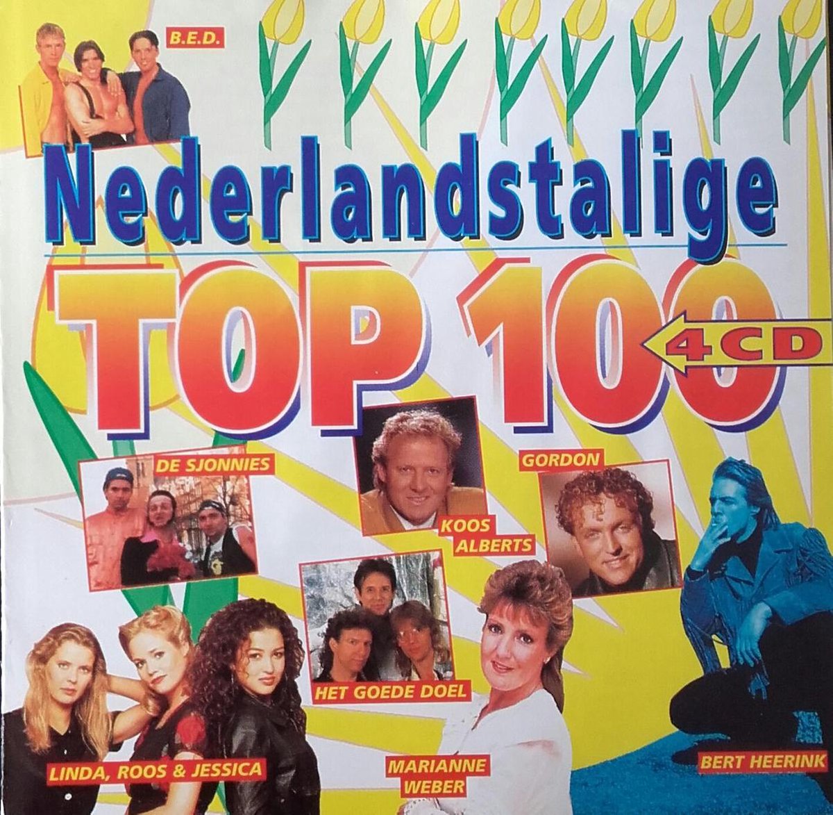 Nederlandstalige Top 100 - 4 Dubbel Cd - Various