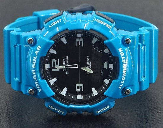 Montre-bracelet Casio bleu-noir AQ-S810WC-3AVDF