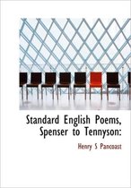 Standard English Poems, Spenser to Tennyson