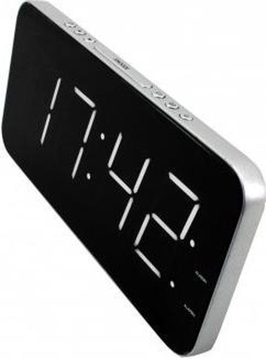 Soundmaster UR8900SI - Alarm - Zilver |