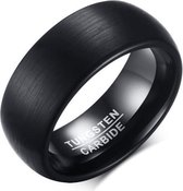 Schitterende Uni Wolfraamcarbide Ring 17.50 mm. (maat 55) model 93