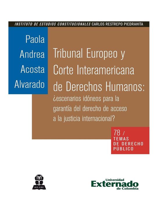Tribunal Europeo y Corte Interamericana de Derechos Humanos: ... - cover