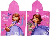 Sofia the first badponcho roze maat 60/120