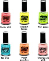 PaintGlow UV Glitter nagellak Champagne Pink ( Roze )