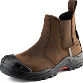 Buckler Boots NKZ101BR Nubuckz S3 Instapper Bruin maat 45