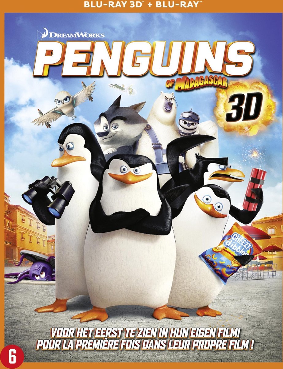 Penguins Of Madagascar (3D Blu-ray)