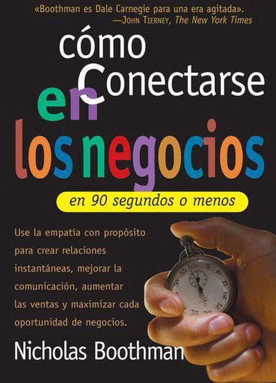 Como Conectarse En Los Negocios En 90 Segundos O Menos - cover