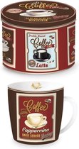 Vintage Porseleinen Cappuccino Koffie Beker