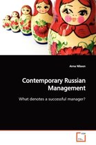 Contemporary Russian Management