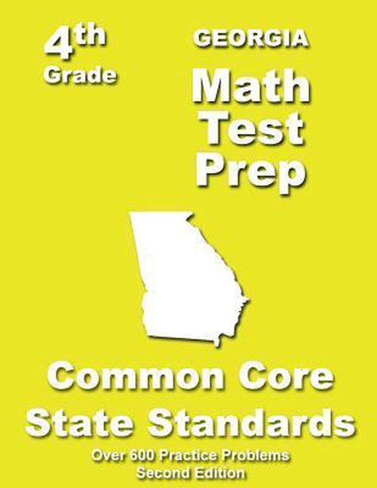Georgia 4th Grade Math Test Prep - cover