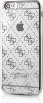 Guess TPU Transparant case 4G - zilver - voor iPhone 6/6S