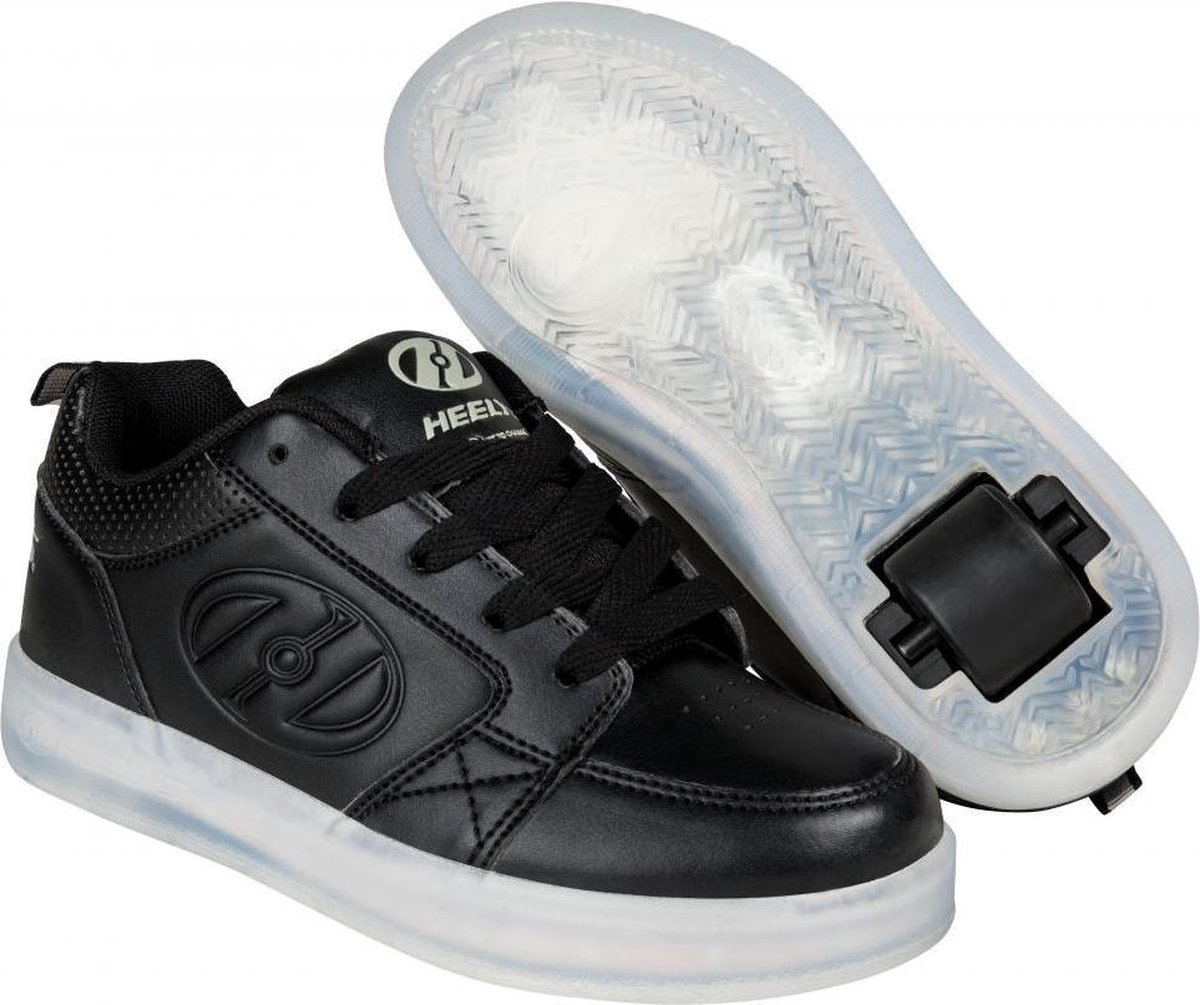 Heelys Rolschoenen LED lampjes - Premium 1 Lo - Zwart - Maat 33 | bol.com
