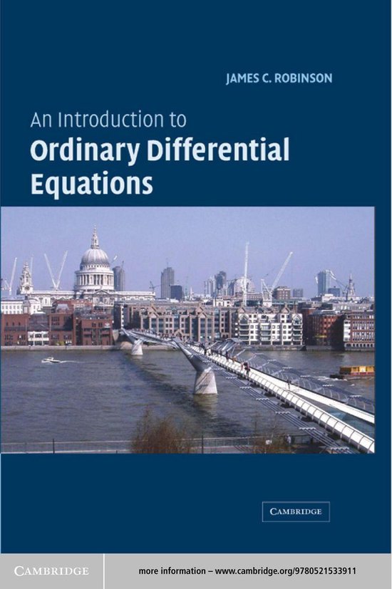 An Introduction to Ordinary Differential Equations - cover