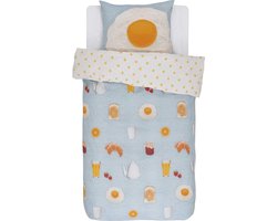 Covers & Co Sunny Side Up Dekbedovertrek - Eenpersoons - 140x200/220 cm - Multi