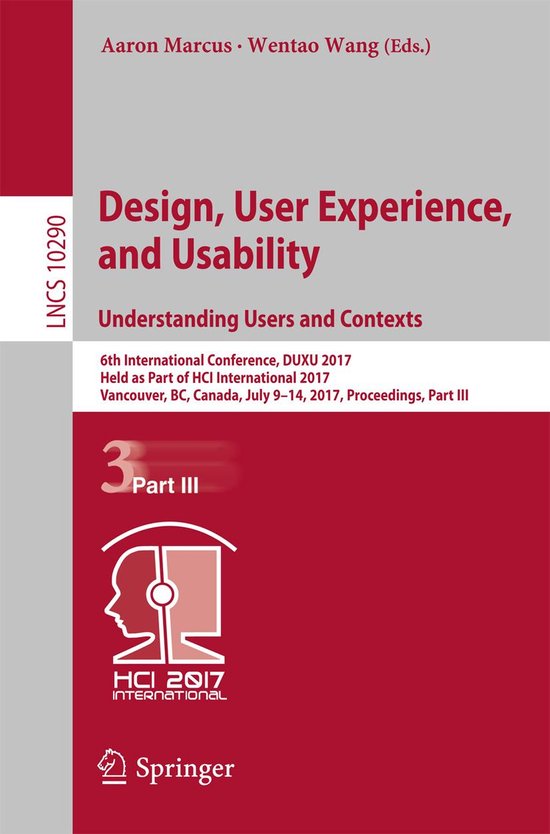 Springer Nature Proceedings Computer Science 3 - Design, Use ... - cover