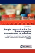 Sample preparation for Gas Chromatographic determination of pesticides