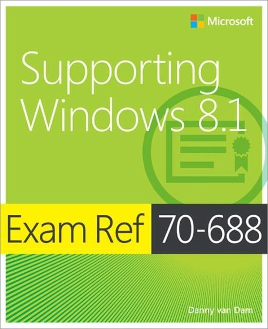 Exam Ref 70 688 Supporting Windows 8 1 - cover
