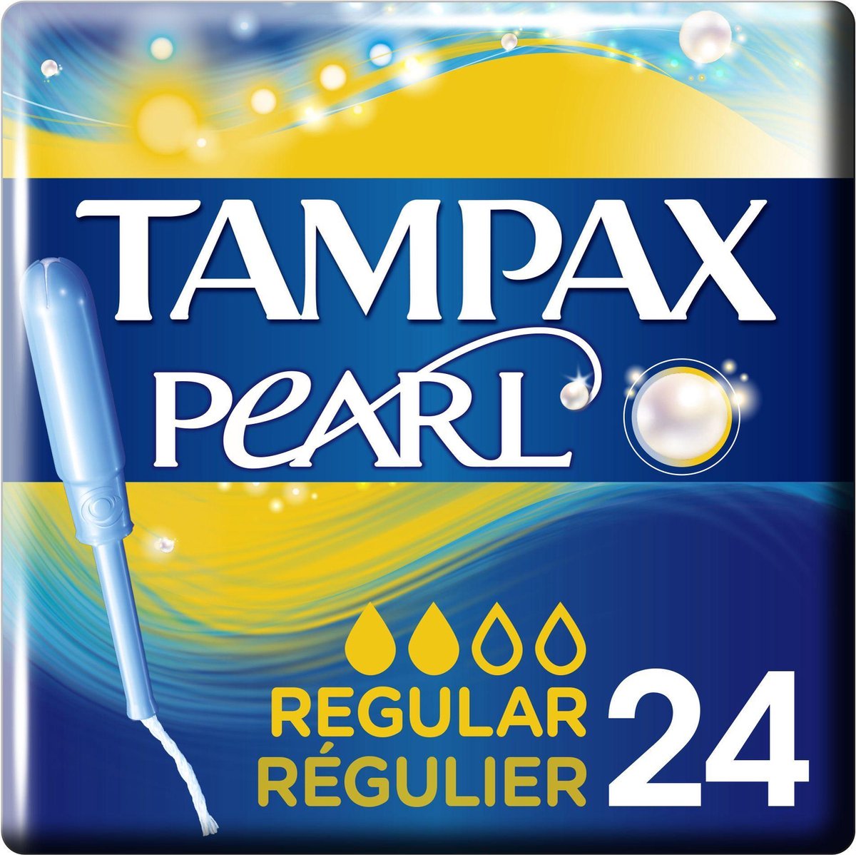 Goedkoopste Tampax Pearl Regular Tampons - 24 Stuks