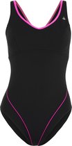Aqua Sphere Chloe - Badpak - Dames - 42 - Zwart/Roze