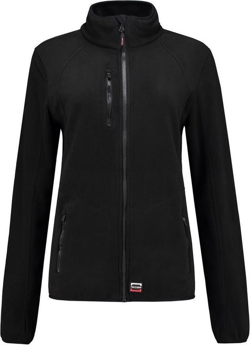 Tricorp 301011 Sweatvest Fleece Luxe Dames - Zwart - M