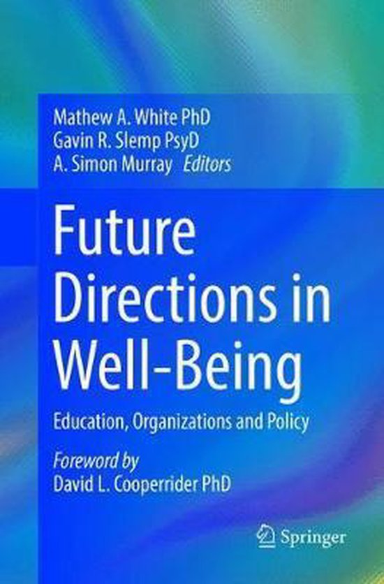 Future Directions in Well-Being - cover