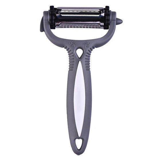 3-in-1 Dunschiller - Spiraalsnijder (Zwart)