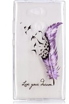 Shop4 - Sony Xperia L2 Hoesje - Zachte Back Case Feather to Birds