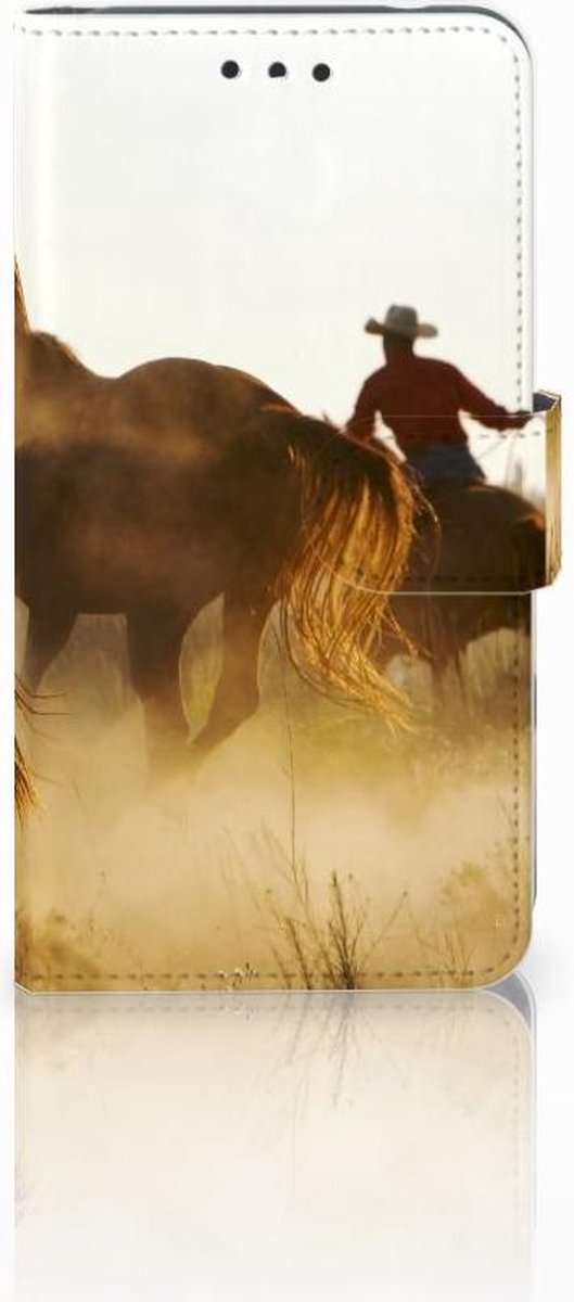 Nokia 2 Telefoonhoesje met Pasjes Design Cowboy
