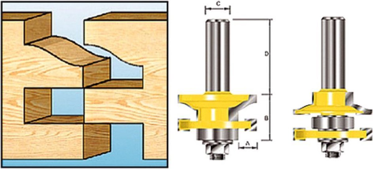 Makita D-11916 Contraprofielfr+lag 41 S12
