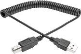 Tripp-Lite U022-006-COIL USB 2.0 A/B Coiled Cable (M/M), 6 ft. TrippLite