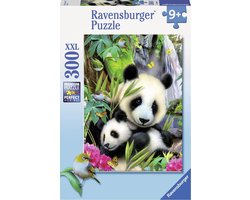 foto van Ravensburger puzzel Lieve panda - Legpuzzel - 300 stukjes